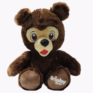 Build a Bear Wolf Lodge Brinley Bear 15 inch Plush Brown Stuffed Animal Toy BAB